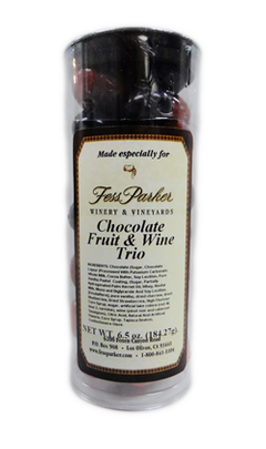 Chocolate Fruit & Wine Trio Image