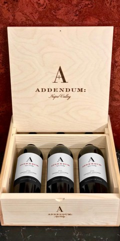 2015 Addendum Skellenger Cabernet 3-Bottle Wood Box Set