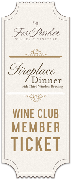 Fireplace Dinner: Featuring Third Window Brewing - Member