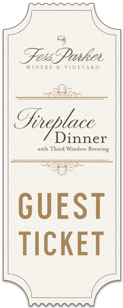 Fireplace Dinner May 2026 Guest