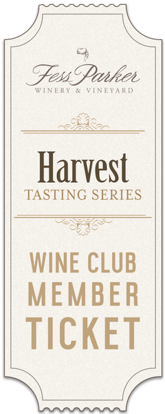 2019 Harvest Tasting Series- Friday, October 4th- Wine Club