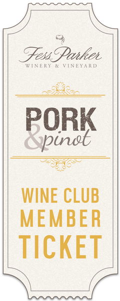 2017 Pork & Pinot - Wine Club