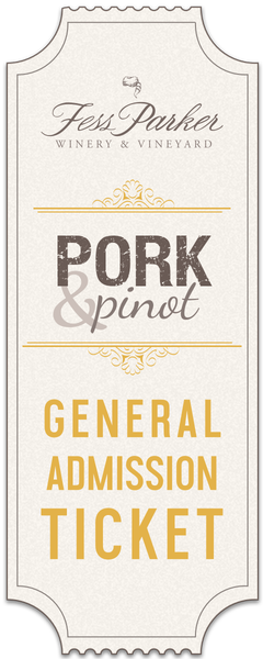 2018 Pork & Pinot - Gen. Admission
