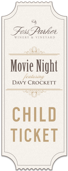 Movie Night - Child (12 & under) Ticket
