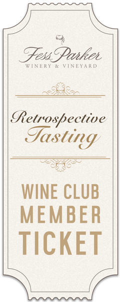 Retrospective Tasting - Member Ticket