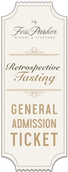 Retrospective Tasting - General Admission