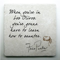 Coaster; Fess Parker Quote