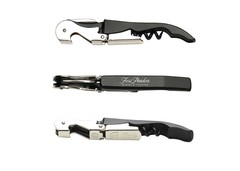 Corkscrew- Black, double pronged, from Wine N Gear