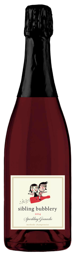 2014 Sibling Bubblery Sparkling Grenache