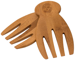 Set of Bamboo Salad Hands