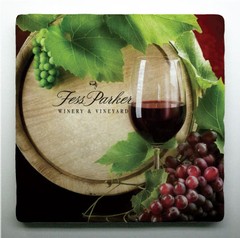 Coaster; Wine Barrel