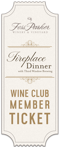 Fireplace Dinner: Featuring Third Window Brewing - Member