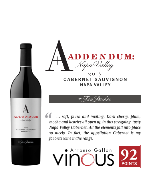 1-Up Shelftalker for Napa Valley Cabernet Sauvignon