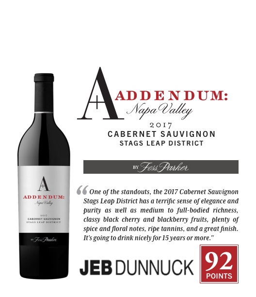 1-Up Shelftalker for Stags Leap District Cabernet Sauvignon