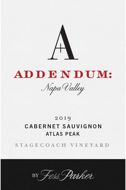 Label for Stagecoach Vineyard Cabernet Sauvignon