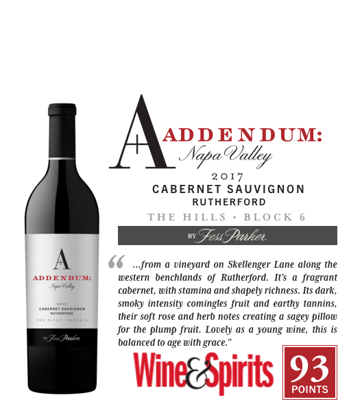 1-Up Shelftalker for The Hills Block 6 Cabernet Sauvignon