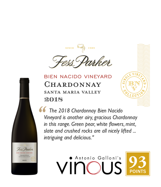 1-Up Shelftalker for Bien Nacido Vineyard Chardonnay