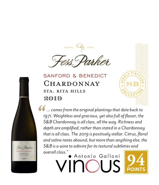 1-Up Shelftalker for Sanford & Benedict Chardonnay