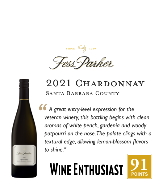 1-Up Shelftalker for Santa Barbara County Chardonnay