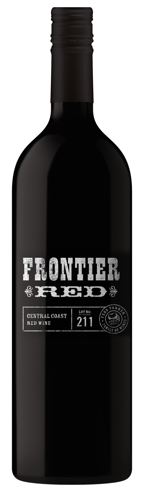 Bottle shot of Frontier Red