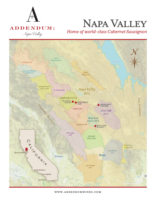 Napa Valley Map