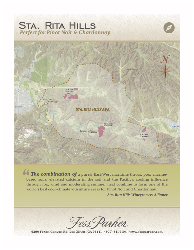 Sta. Rita Hills Map