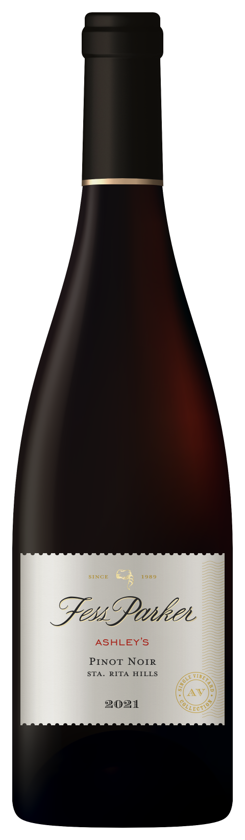 Bottle shot of Ashley's Pinot Noir