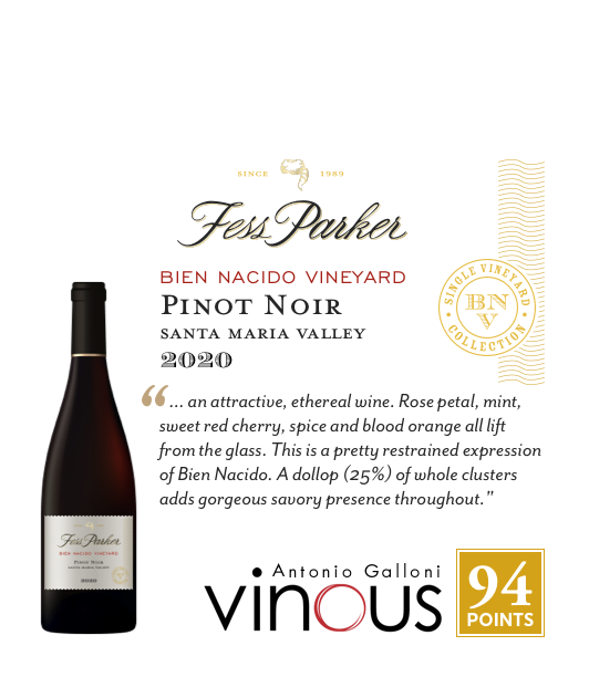 1-Up Shelftalker for Bien Nacido Vineyard Pinot Noir