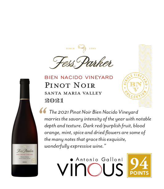 1-Up Shelftalker for Bien Nacido Vineyard Pinot Noir