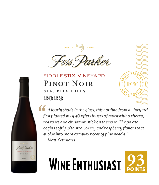 1-Up Shelftalker for Fiddlestix Vineyard Pinot Noir
