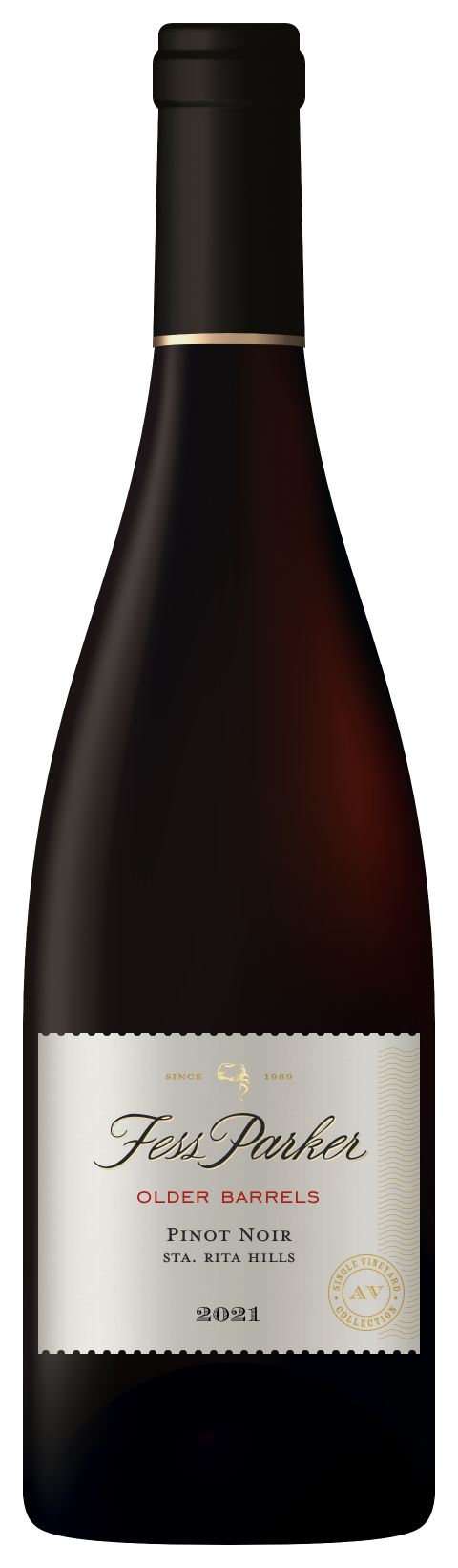 Bottle shot of Older Barrels Pinot Noir