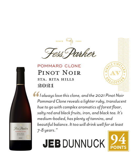 1-Up Shelftalker for Pommard Clone Pinot Noir