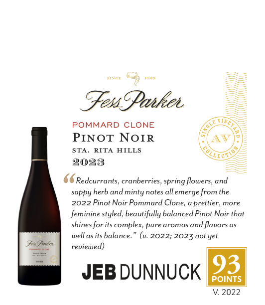 1-Up Shelftalker for Pommard Clone Pinot Noir