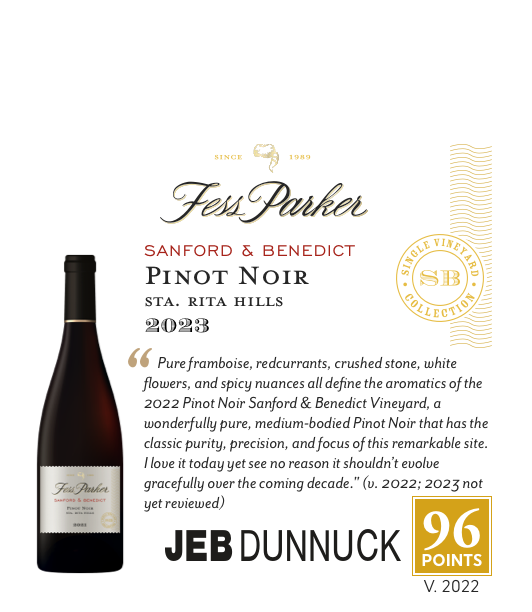 1-Up Shelftalker for Sanford & Benedict Vineyard Pinot Noir
