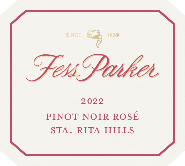 Label for Pinot Noir Rosé