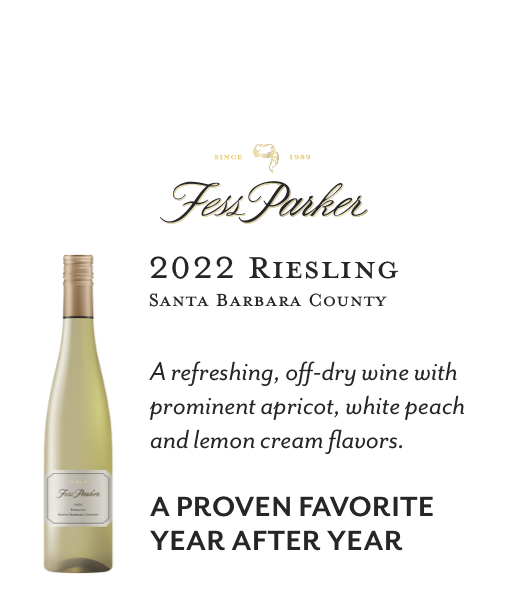 1-Up Shelftalker for Santa Barbara County Riesling