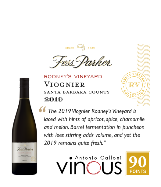 1-Up Shelftalker for Rodney's Vineyard Viognier